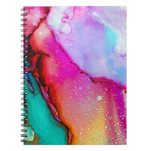 Colouring Mashup Spiral Notebook (Front)