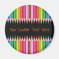 Colouring Pencils custom magnets