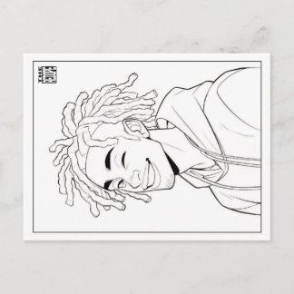 Colouring Post Card | Locs