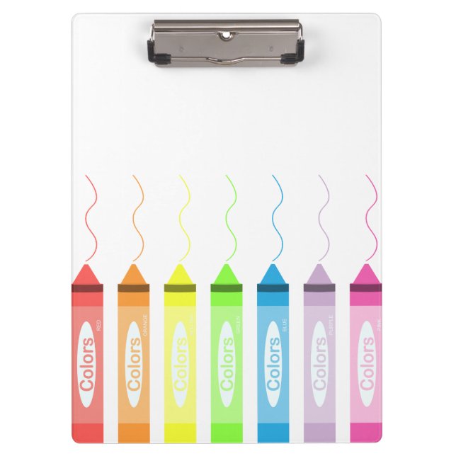Colouring Time! Clipboard (Front)