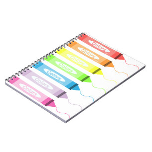 Colouring Time! Spiral Notebook
