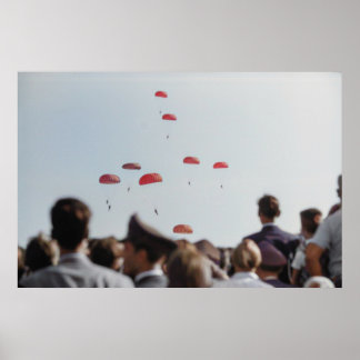 Colourized 1968 Paratrooper Show Poster