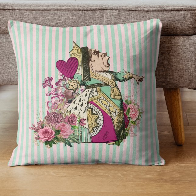 Colourized Vintage Wonderland Queen Cushion (Creator Uploaded)