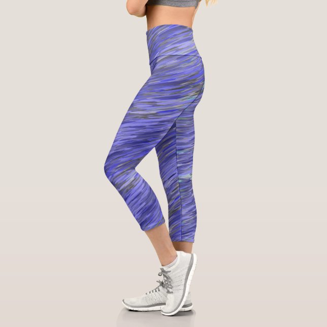 Colours 49-65 by Kristalin Davis Capri Leggings (Left)