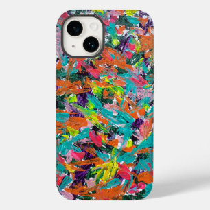 Colours and Expressions in Acrylic Paint Case-Mate iPhone 14 Case