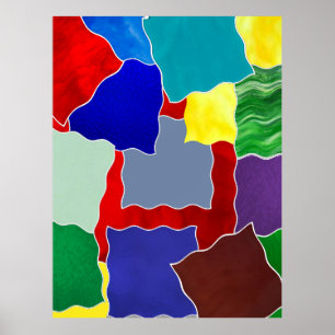 Colours and Swatches Poster