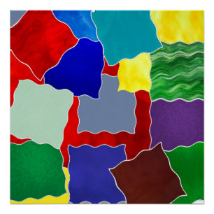 Colours and Swatches Poster