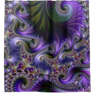 Colours art shower curtain