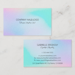 Colours blend modern background business card