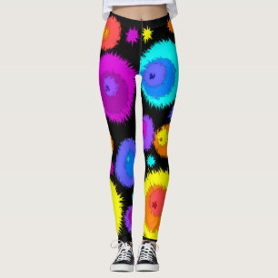 Colours Bursting Leggings