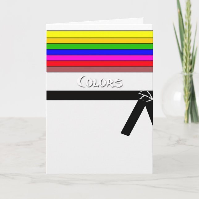 Colours Card (Front)