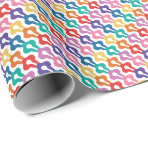 Colours Chain Wrapping Paper