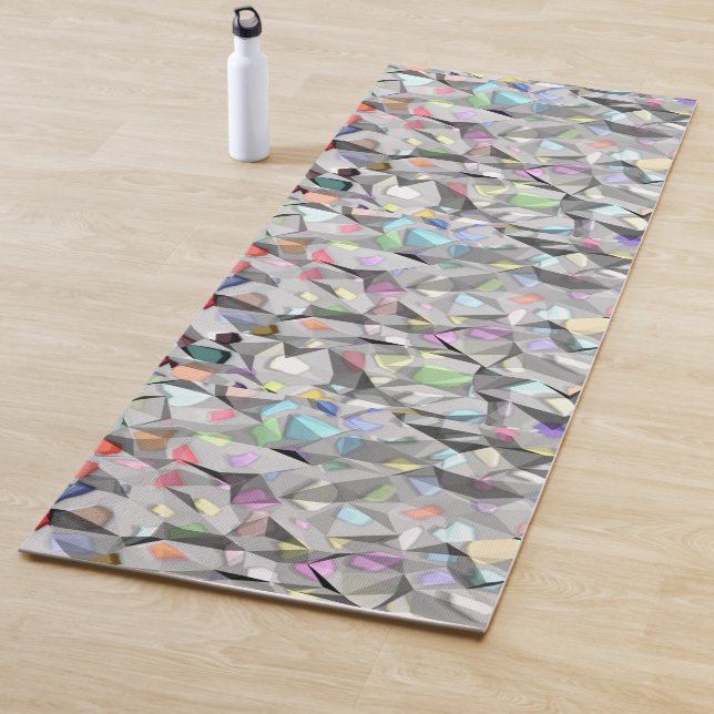Colours Creased exercise mat (In Situ)