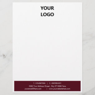 Colours Design Your Business Logo Info Letterhead