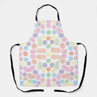 colours dot  apron