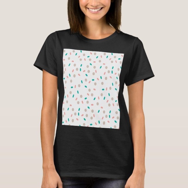 Colours Dots And Chaos Chiffon Top (Front)