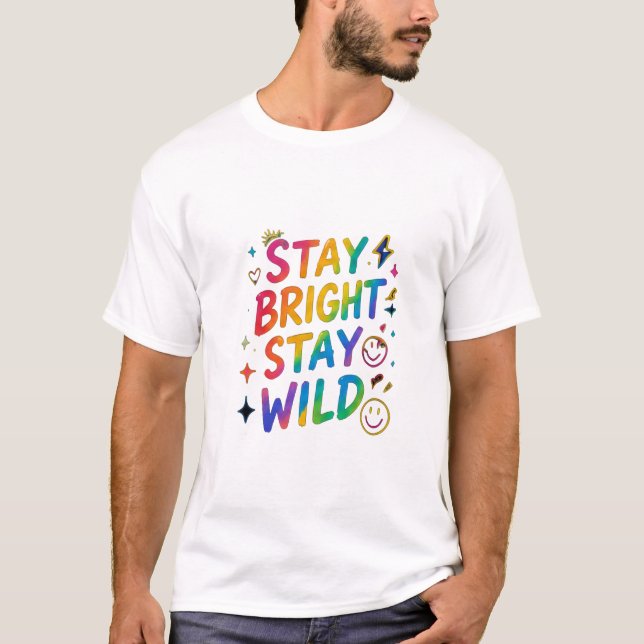 Colours Everywhere Everyday T-Shirt (Front)