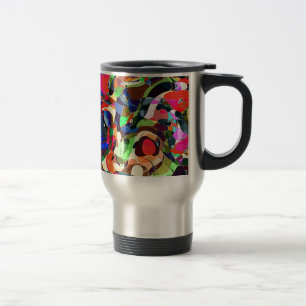 Colours mashup travel mug