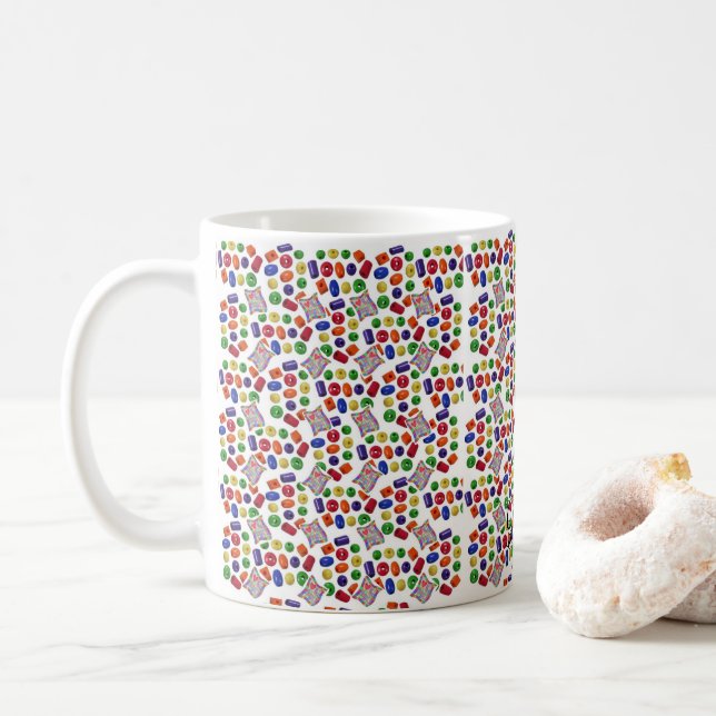 Colours Mug (With Donut)