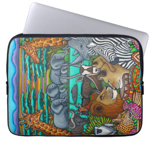 Colours of Africa Neoprene Laptop Sleeve 13 inch