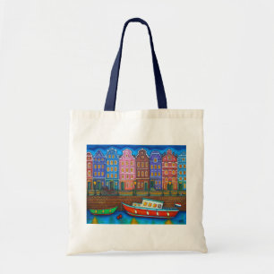 Colours of Amsterdam Tote Bag by Lisa Lorenz