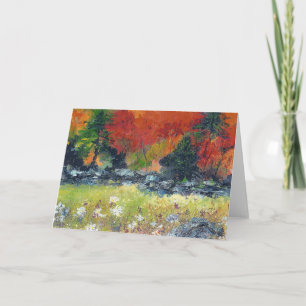 Colours of Autumn Greeting Card by Maureen A.