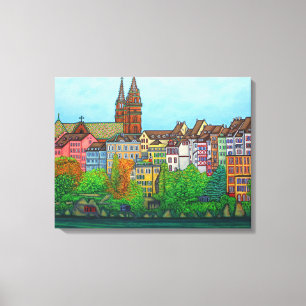 Colours of Basel Canvas Print by Lisa Lorenz