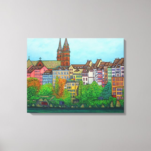 Colours of Basel Canvas Print by Lisa Lorenz (Front)
