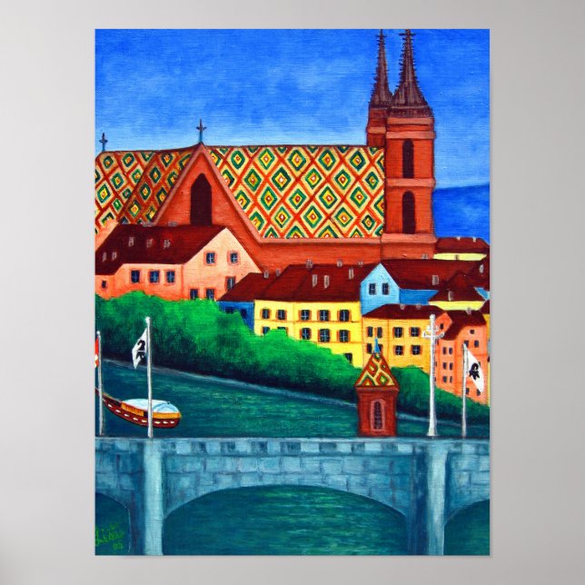 Colours of Basel, Value Poster Paper (Matte) (Front)