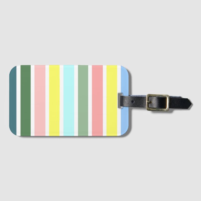  Colours of Bermuda  Luggage Tag (Front Horizontal)