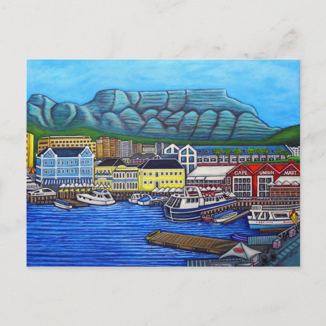Colours of Cape Town Post Card (Front)