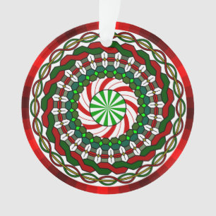Colours of Christmas Acrylic Ornament