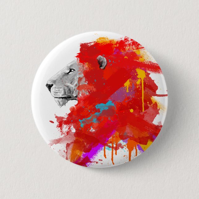 Colours of Courage 6 Cm Round Badge (Front)