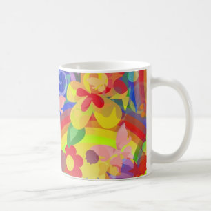 Colours Of Flower Power Coffee Mug