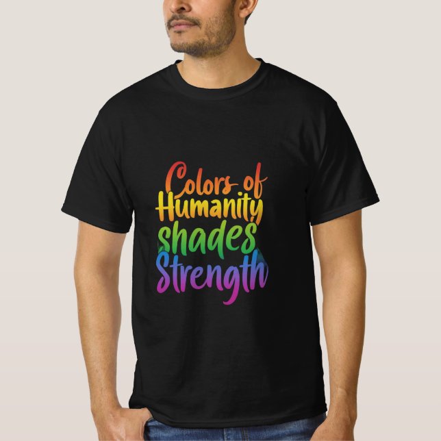 Colours of Humanity T-Shirt (Front)