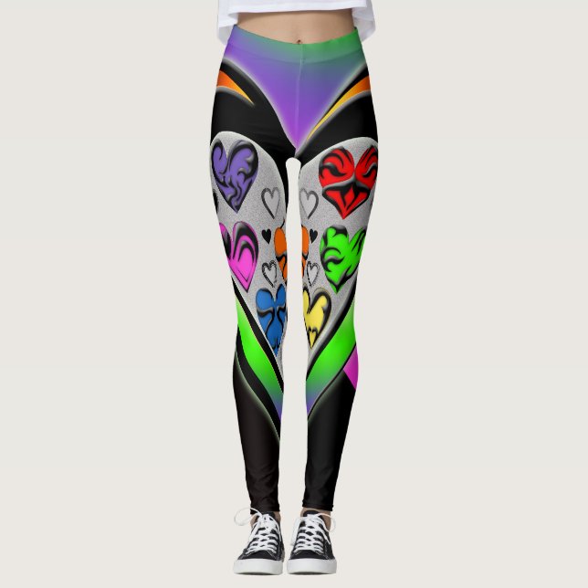 Colours of Love Leggings (Front)