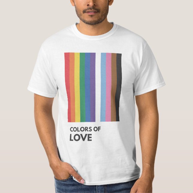 Colours Of Love  T-Shirt (Front)
