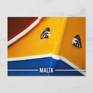 Colours of Malta Postcard