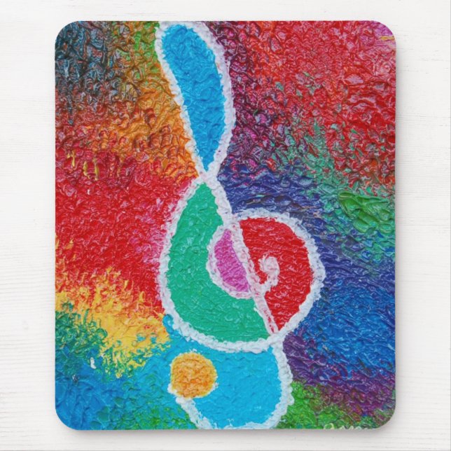 Colours of music Mousepad (Front)