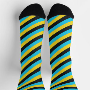 Colours of Nassau Flag Socks