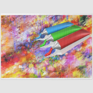 Colours of Painters Tissue Paper