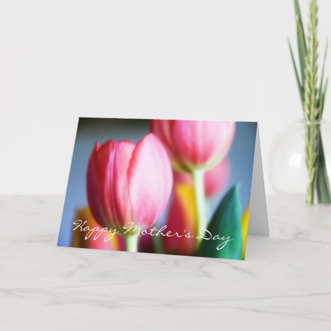 Colours of Spring • Mother's Day Greeting Card (Front)