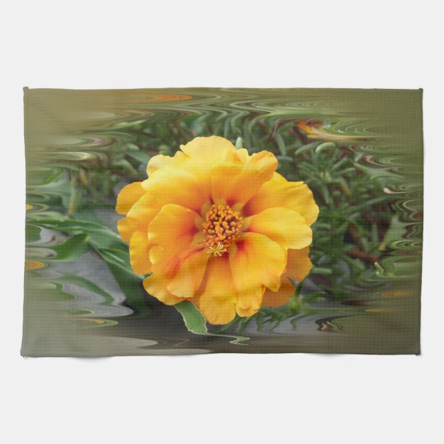 Colours of summer tea towel (Horizontal)