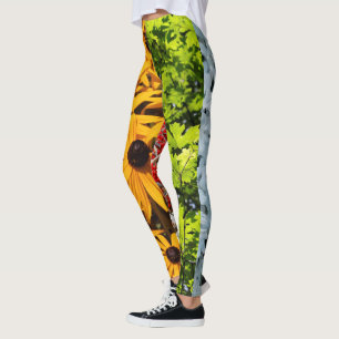 Colours of the Changing Seasons Quadriptych Leggings