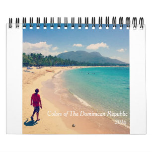 Colours of The Dominican Republic Calendar
