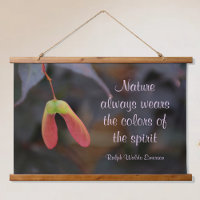 Colours of the Spirit Emerson Quote Photographic