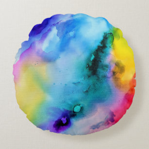 Colours Round Cushion