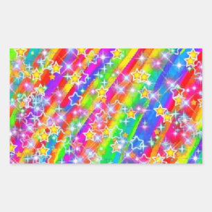 Colours stars sticker