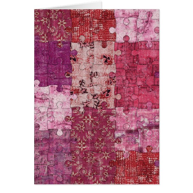 Colours Texture Puzzle Card (Front)