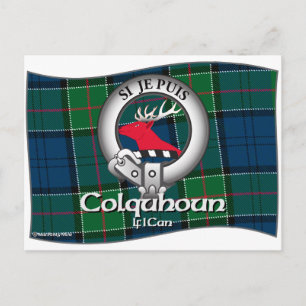 Colquhoun Clan Postcard